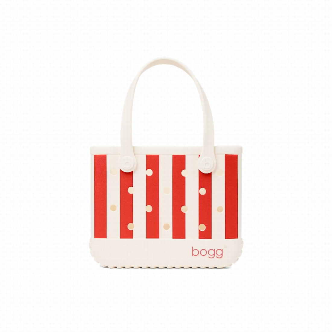 Bitty Bogg Bag Buoy Red Stripe Vacation Gear Organizer Heavy Duty Travel Friendly Open Top Access Access for Weekend Travel
