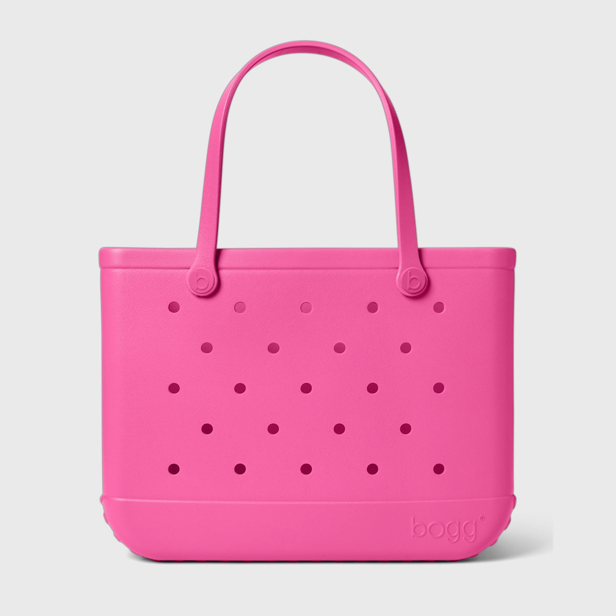Original Bogg Bag Haute Pink Poolside Storage Carryall Waterproof Large Capacity with Makeup Bag for Cruise Travel Travel Organizer Vacation Essentials for Women