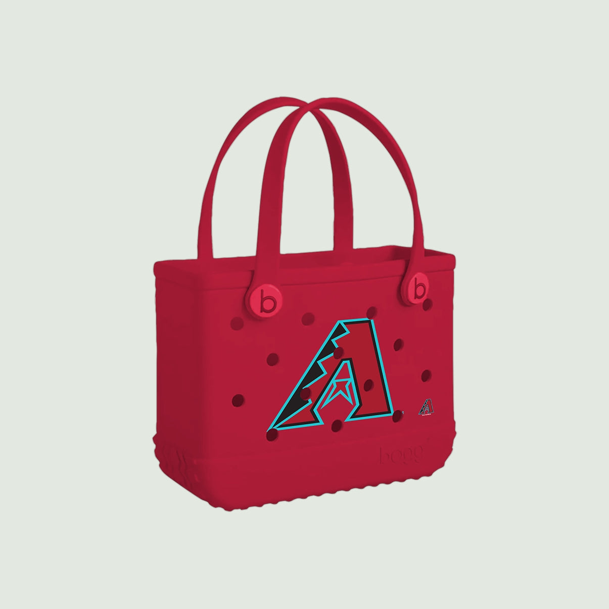 Bitty Bogg Bag Arizona Diamondbacks Cruise Ship Essentials Tote Flexible Tip Resistant Waterproof Phone Pouch Included for Women