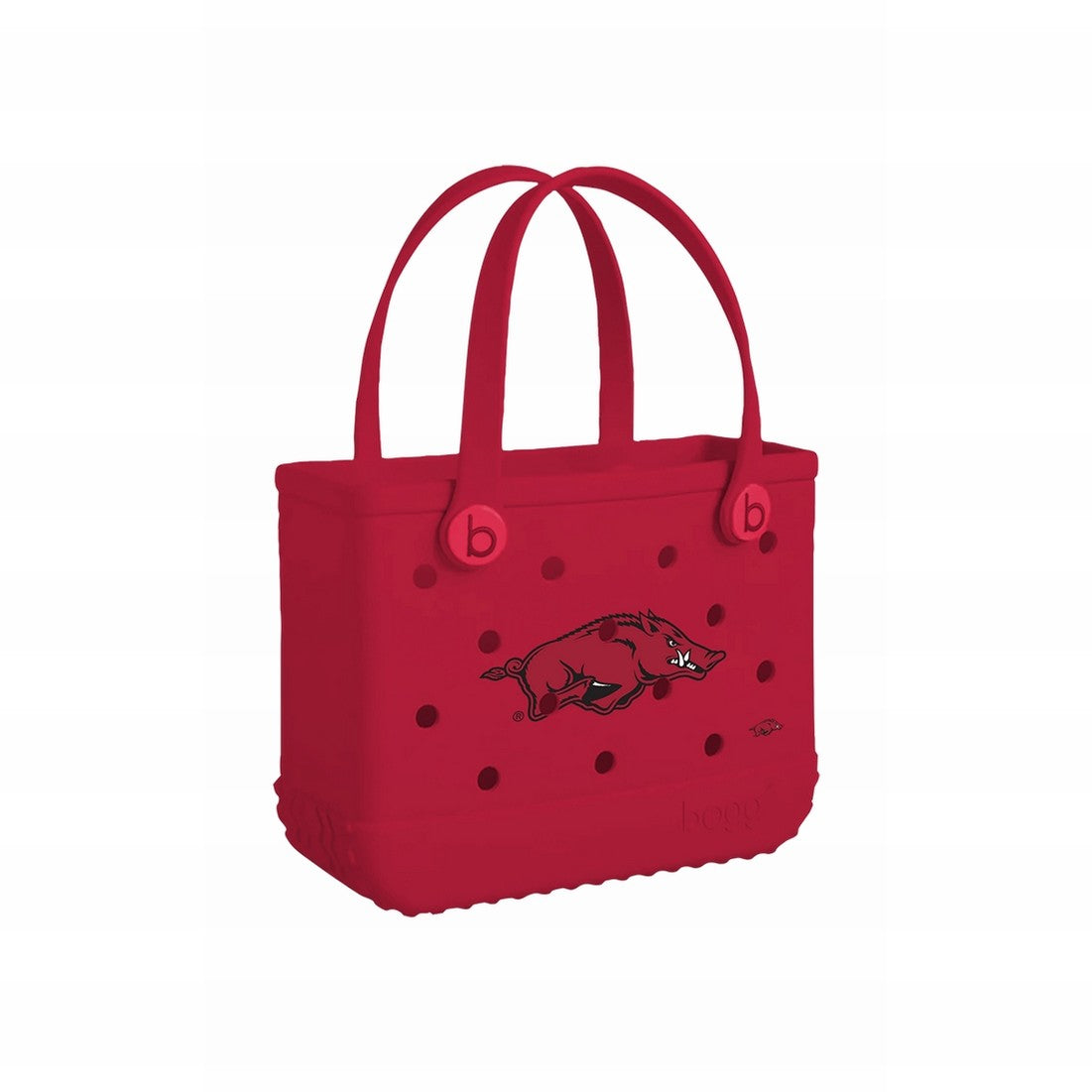 Bitty Bogg Bag Arkansas Razorbacks Pool Party Storage Bag Modern Tip Resistant Deep Storage Interior for Boat Excursions
