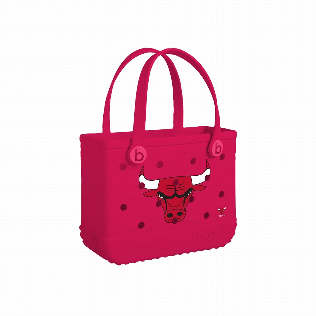 Bitty Bogg Bag Chicago Bulls Tropical Resort Beach Bag Portable Multi Purpose Reinforced Grip Handles for Pool Activities