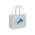 Bitty Bogg Bag Detroit Lions Weekend Escape Carryall Heavy Duty Quick Dry Waterproof Phone Pouch Included for Women