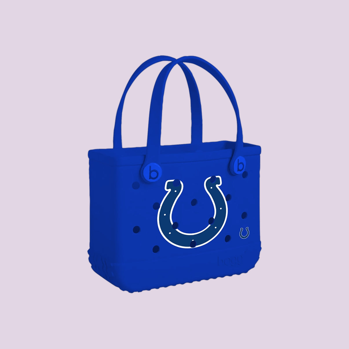 Bitty Bogg Bag Indianapolis Colts Coastal Weekend Carryall Luxury Tip Resistant Accessory Organizer Pouch for Women