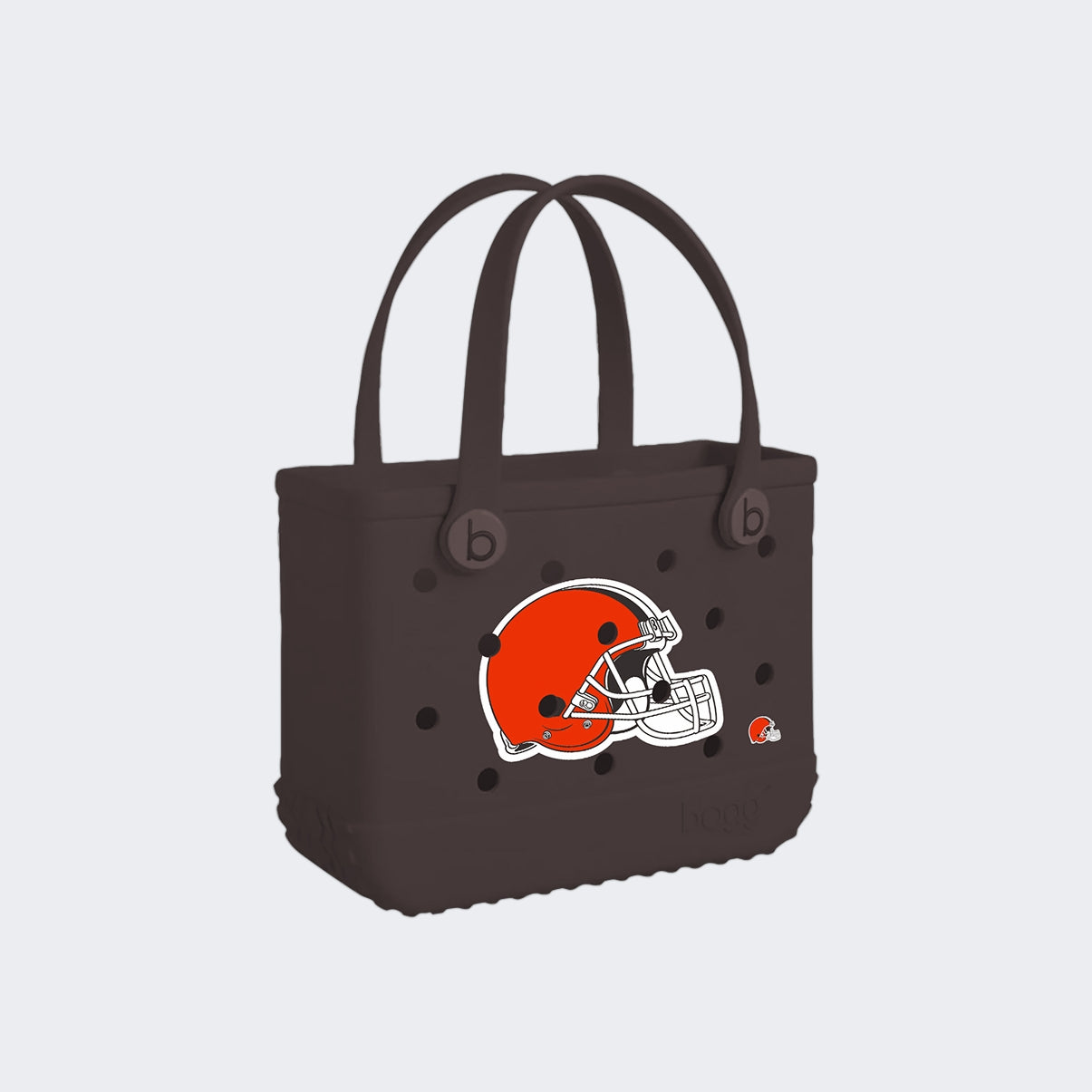 Bitty Bogg Bag Cleveland Browns Family Beach Day Carryall Tip Resistant Tip Resistant with Adjustable Shoulder Strap for Family Beach Days Travel Organizer Vacation Essentials for Women