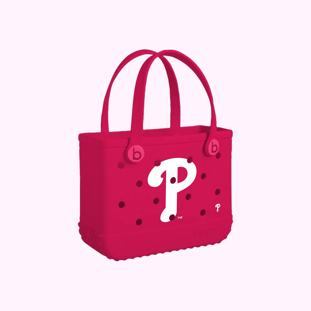 Bitty Bogg Bag Philadelphia Phillies Sunny Getaway Carryall Premium Oversized Adjustable Shoulder Strap for Pool Activities