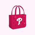 Bitty Bogg Bag Philadelphia Phillies Sunny Getaway Carryall Premium Oversized Adjustable Shoulder Strap for Pool Activities