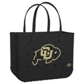 Original Bogg Bag Colorado Buffaloes Cruise Ship Essentials Tote Functional Quick Dry Easy Maintenance Surface for Resort Vacations
