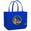 Original Bogg Bag Golden State Warriors Travel Friendly Beach Organizer Sandproof Waterproof with Cosmetic Organizer for Boat Trips Travel Organizer Vacation Essentials for Women