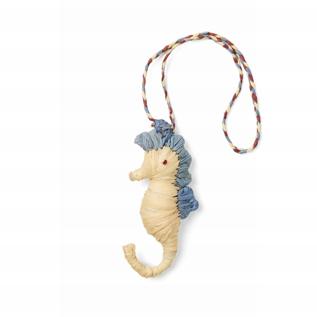 Bogg'd & Charmed Raffia Seahorse Oversized Beach Travel Tote Large Capacity Waterproof with Reinforced Handles for Weekend Getaways Travel Organizer Vacation Essentials for Women