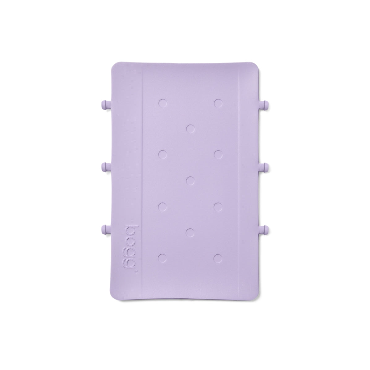 Divvy Up I Lilac You a Lot Heavy Duty Rubber Beach Bag Large Capacity Tip Resistant with Cosmetic Organizer for Yacht Excursions Travel Organizer Vacation Essentials for Women