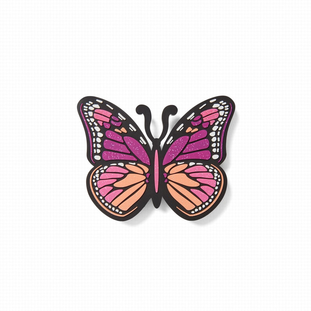 Bogg Bit Petal Pusher Butterfly Travel Friendly Beach Organizer Waterproof Waterproof with Extra Storage Compartments for Outdoor Adventures Travel Organizer Vacation Essentials for Women