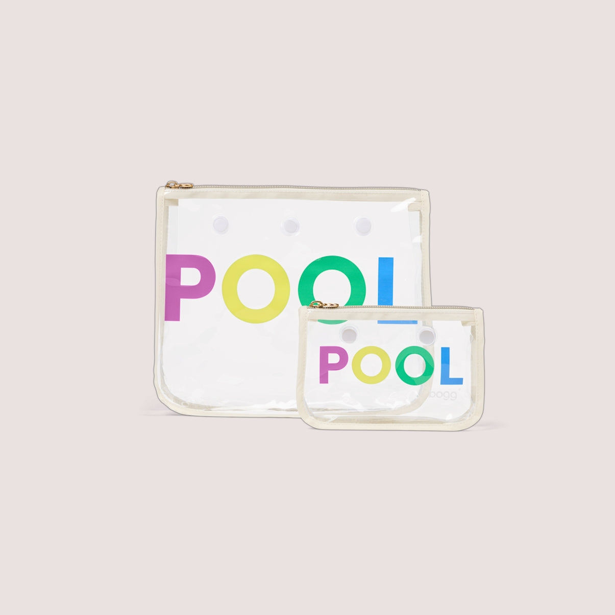 Decorative Insert Pool Family Fun Day Tote Portable Easy Clean Reinforced Grip Handles for Resort Vacations