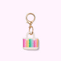 Tiny Tote Keychain Color Burst Summer Holiday Storage Tote Luxury Large Capacity Accessory Organizer Pouch for Cruise Travel