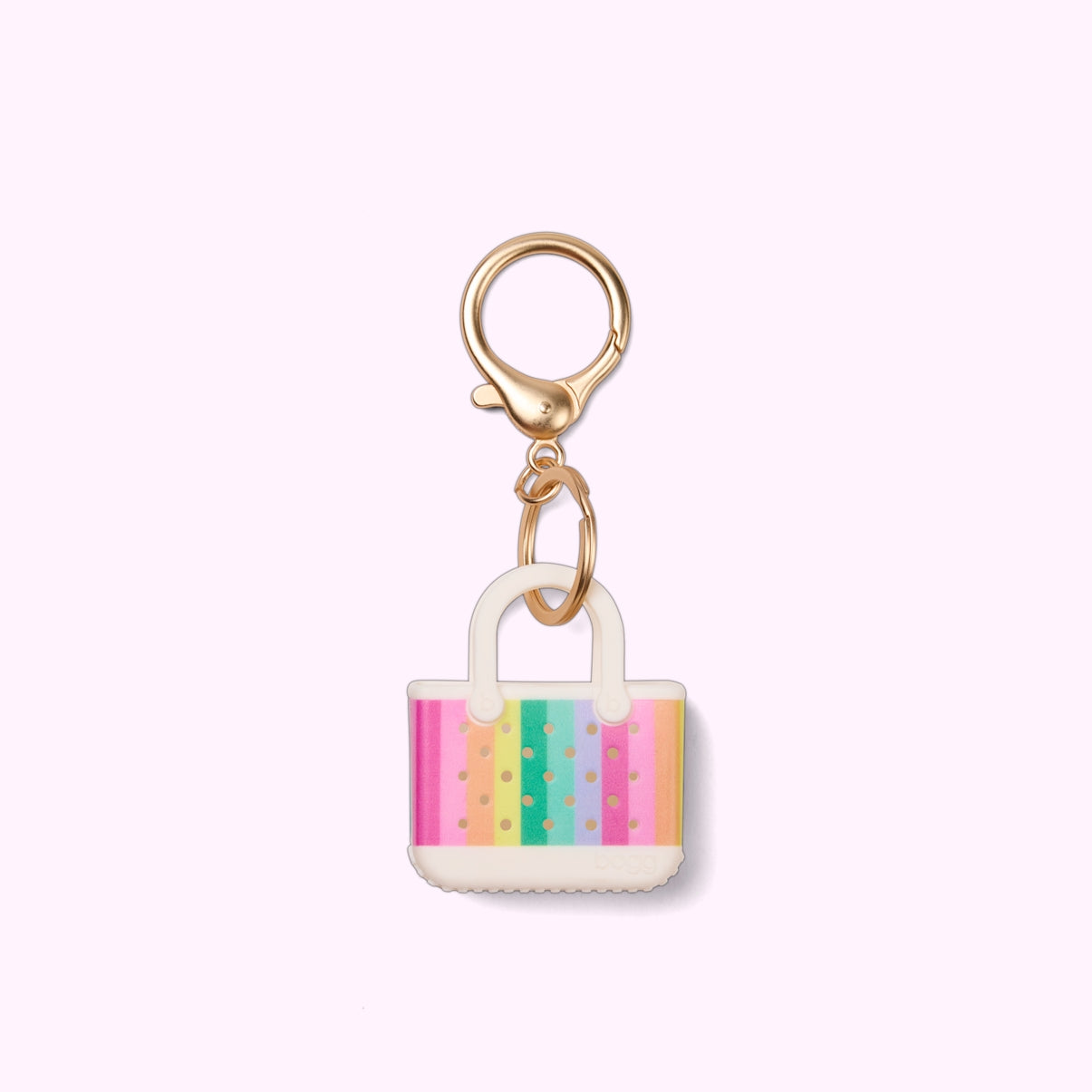 Tiny Tote Keychain Color Burst Summer Holiday Storage Tote Luxury Large Capacity Accessory Organizer Pouch for Cruise Travel