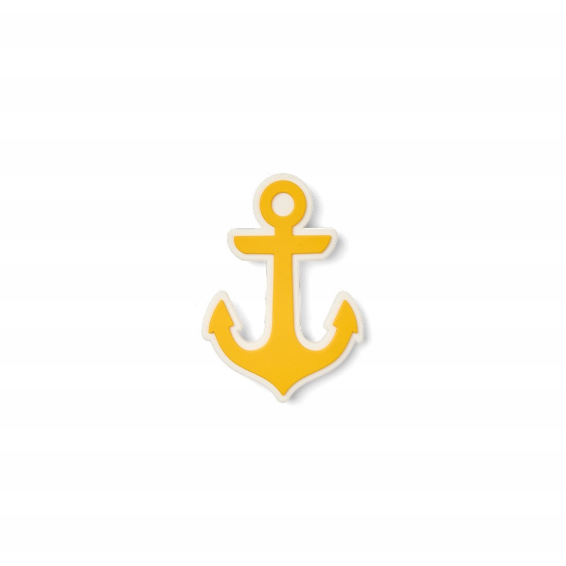 Bogg Bit Limoncello Yellow Anchor Women's Waterproof Beach Tote Travel Friendly Travel Friendly with Cosmetic Organizer for Cruise Travel Travel Organizer Vacation Essentials for Women