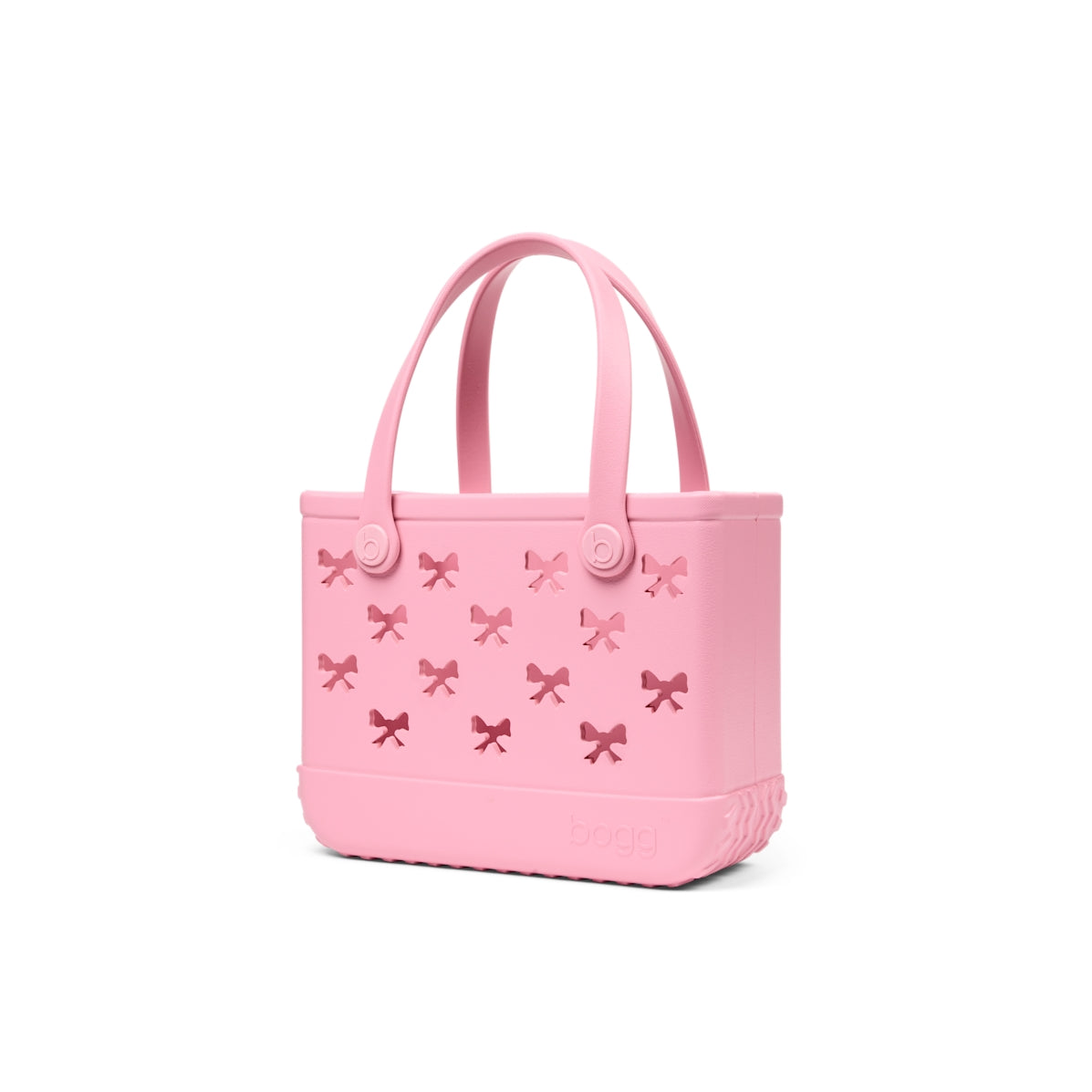 Bitty Bogg Bag Bubblegum Bows Outdoor Journey Tote Heavy Duty Oversized Accessory Organizer Pouch for Family Trips