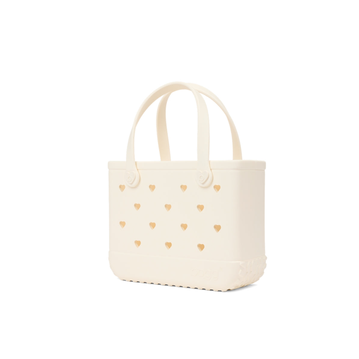 Bitty Bogg Bag Cut Out Heart Coconut Waterproof EVA Beach Tote Bag Durable Durable with Waterproof Phone Pouch for Weekend Getaways Travel Organizer Vacation Essentials for Women