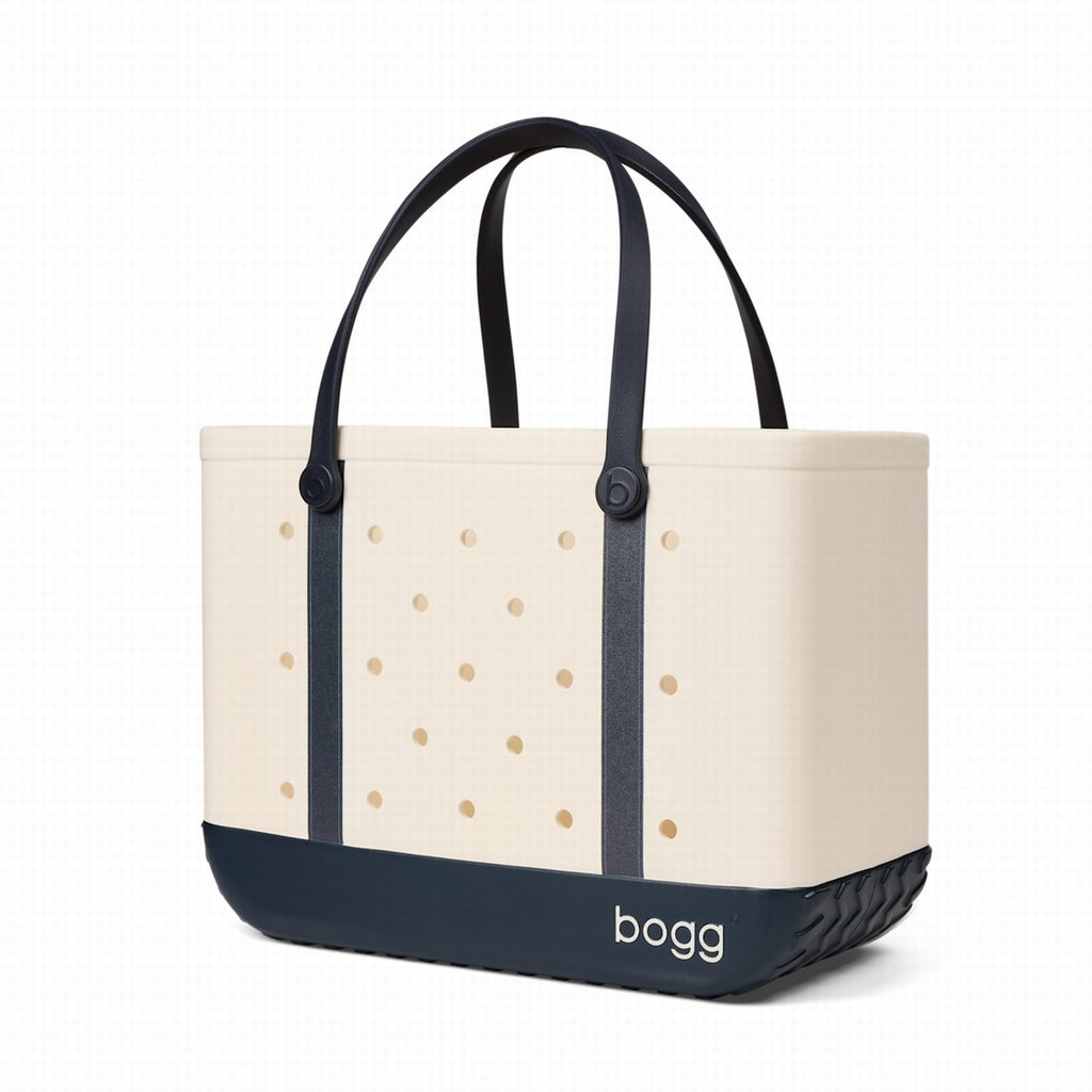 Original Bogg Bag Oxford Blue Seaside Adventure Tote Stylish Washable Non Slip Bottom Design for Family Trips