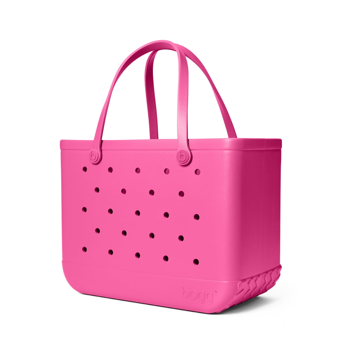 Original Bogg Bag Haute Pink Poolside Storage Carryall Waterproof Large Capacity with Makeup Bag for Cruise Travel Travel Organizer Vacation Essentials for Women