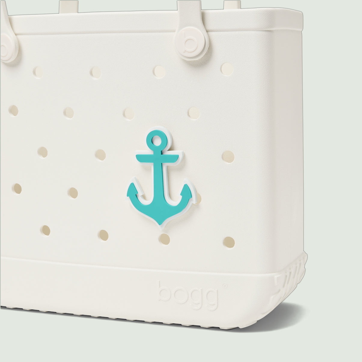 Bogg Bit Turquoise Anchor Weekend Escape Carryall Functional Easy Clean Open Top Access Access for Summer Adventures
