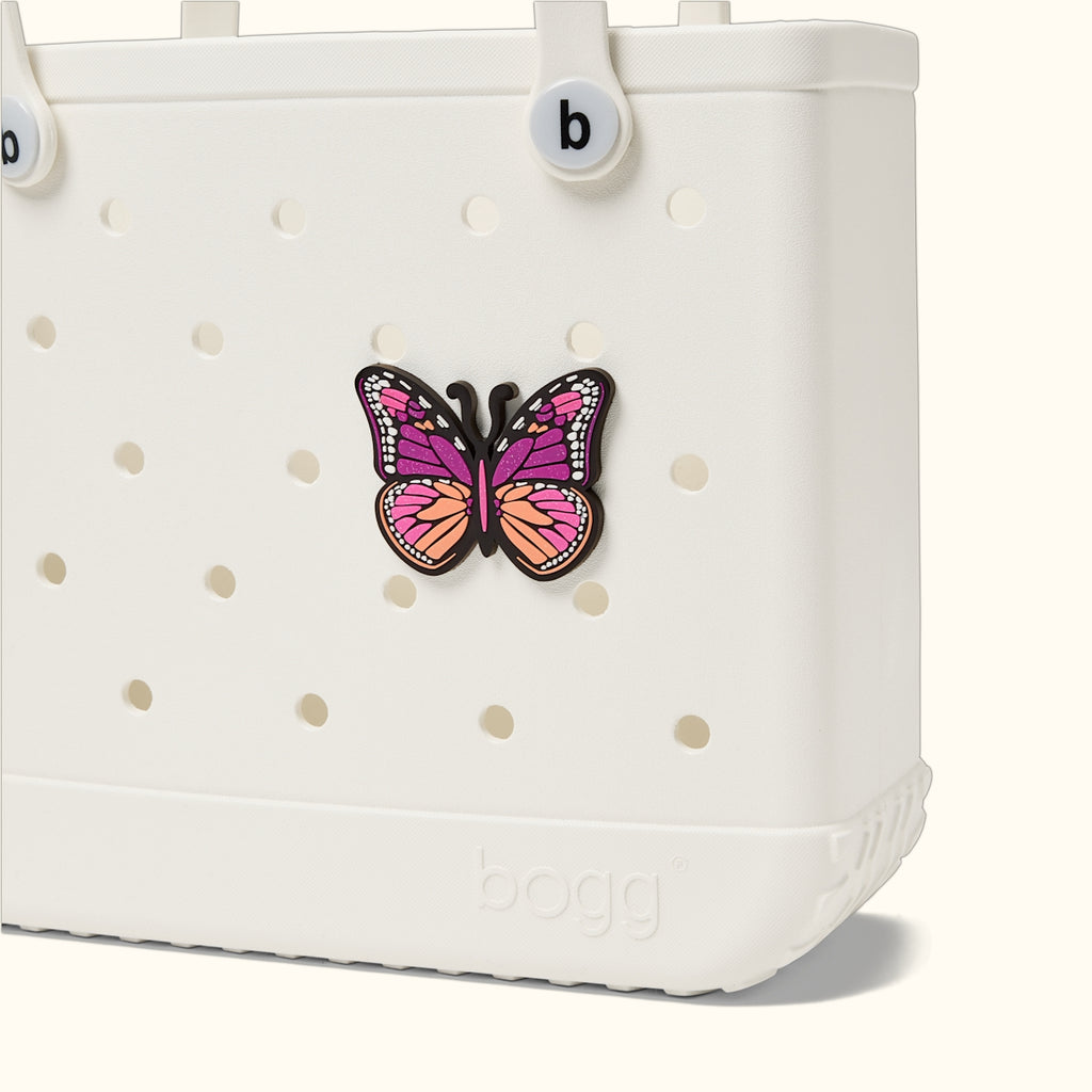Bogg Bit Petal Pusher Butterfly Waterfront Travel Tote Modern Tip Resistant Waterproof Phone Pouch Included for Family Trips