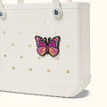 Bogg Bit Petal Pusher Butterfly Waterfront Travel Tote Modern Tip Resistant Waterproof Phone Pouch Included for Family Trips