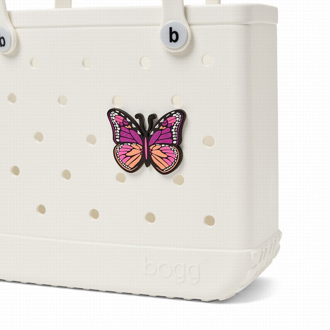 Bogg Bit Petal Pusher Butterfly Travel Friendly Beach Organizer Waterproof Waterproof with Extra Storage Compartments for Outdoor Adventures Travel Organizer Vacation Essentials for Women