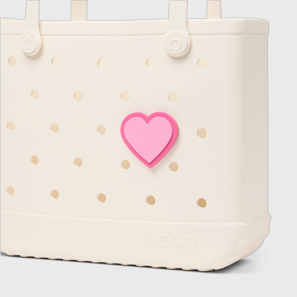 Bogg Bit Pink Heart Pool Gear Organizer Lightweight Easy Clean Non Slip Bottom Design for Pool Activities