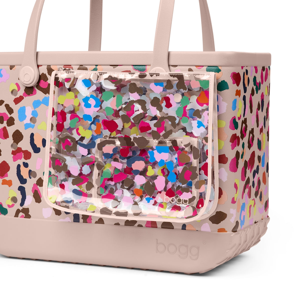 Decorative Insert Neon Jungle Lightweight Waterproof Carryall Large Capacity Oversized with Easy Clean Surface for Yacht Excursions Travel Organizer Vacation Essentials for Women