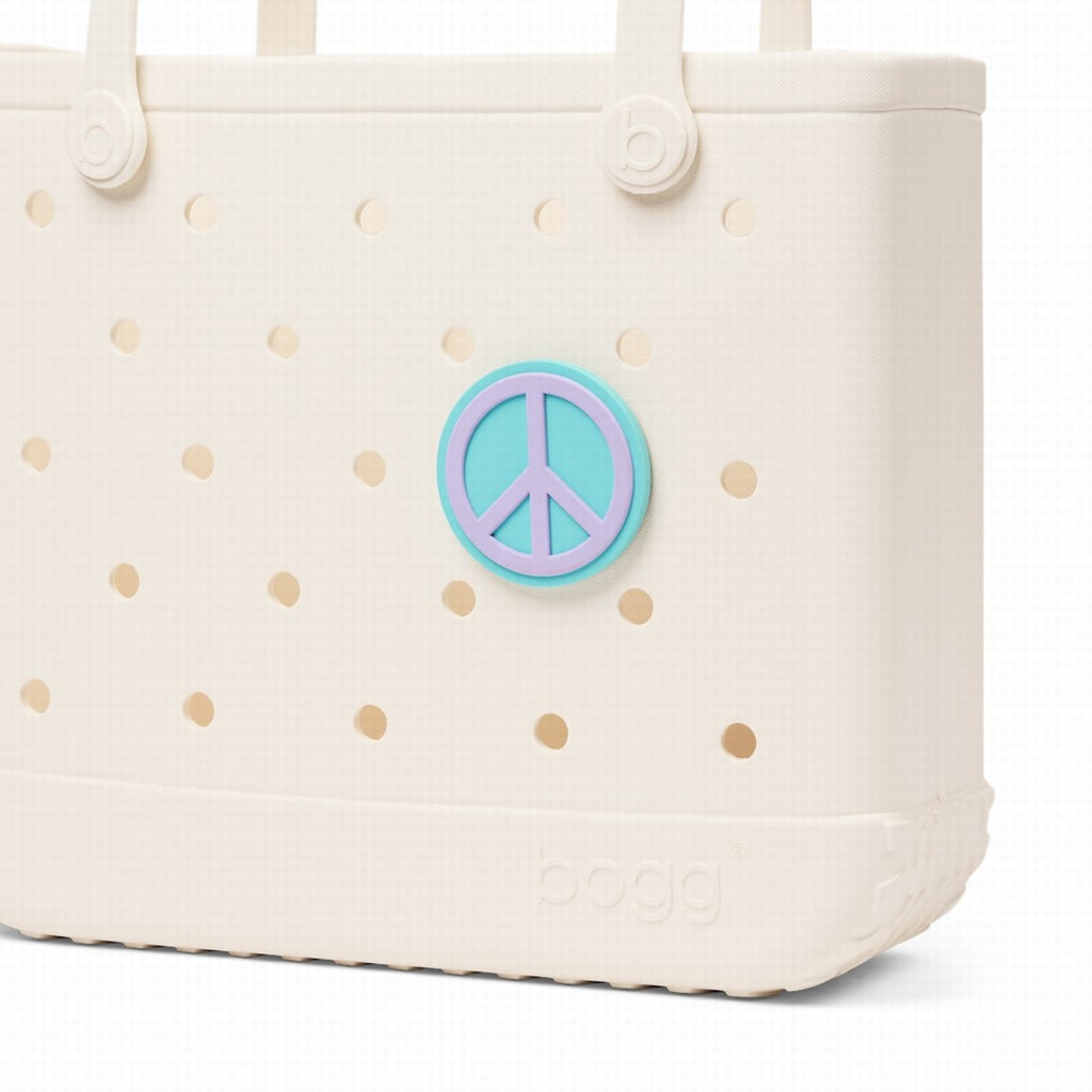 Bogg Bit Peace Family Holiday Beach Organizer Flexible Sandproof Reinforced Grip Handles for Summer Adventures
