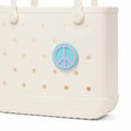 Bogg Bit Peace Family Holiday Beach Organizer Flexible Sandproof Reinforced Grip Handles for Summer Adventures