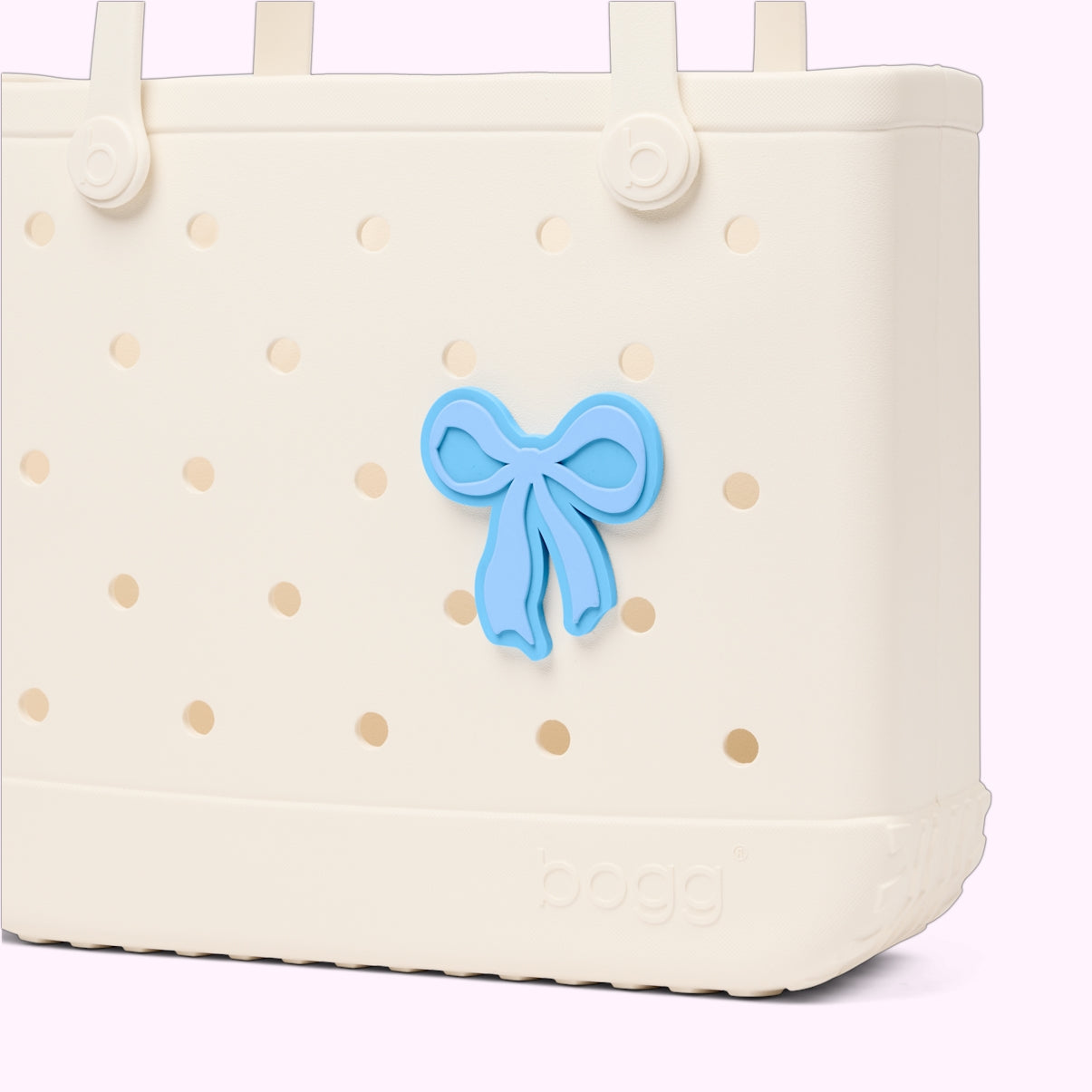 Bogg Bit Blue Bow Family Fun Day Tote Portable Waterproof Accessory Organizer Pouch for Pool Activities
