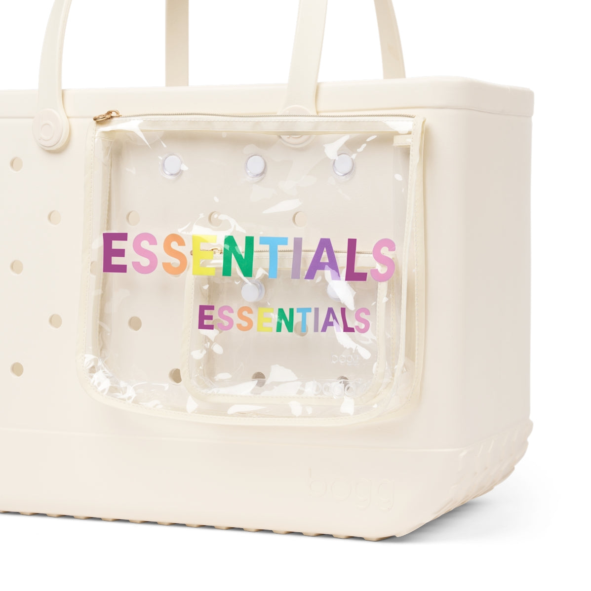 Decorative Insert Essentials Weekend Getaway Beach Bag Durable Washable with Easy Clean Surface for Pool Days Travel Organizer Vacation Essentials for Women