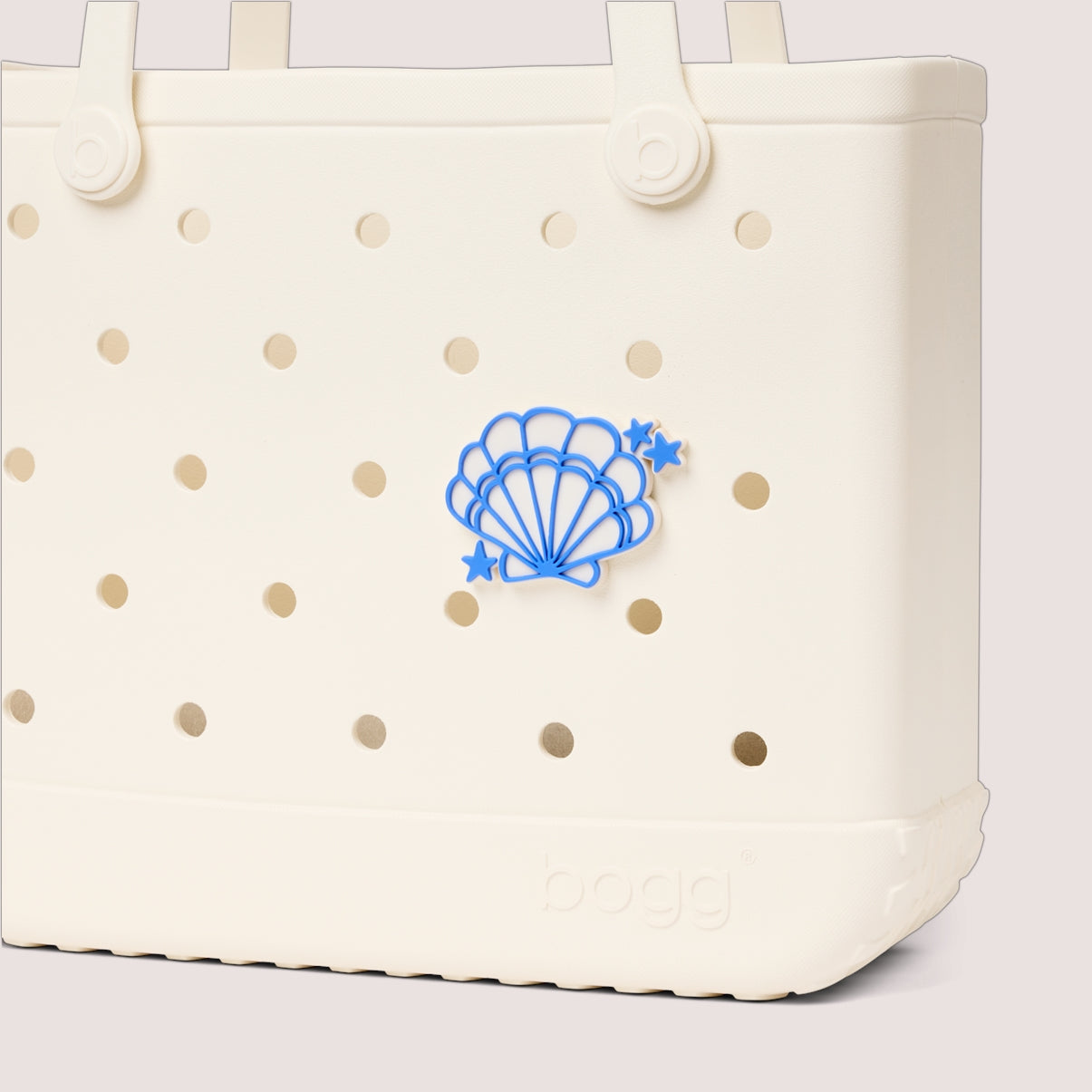 Bogg Bit Shello There Heavy Duty Rubber Beach Bag Washable Travel Friendly with Waterproof Phone Pouch for Pool Days Travel Organizer Vacation Essentials for Women
