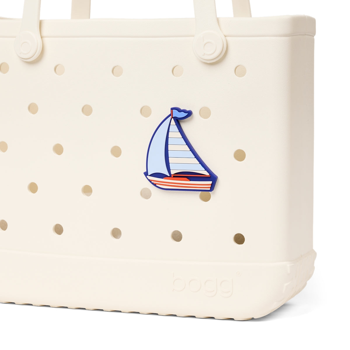 Bogg Bit Sailboat Beach Club Waterproof Tote Functional Quick Dry Deep Storage Interior for Boat Excursions
